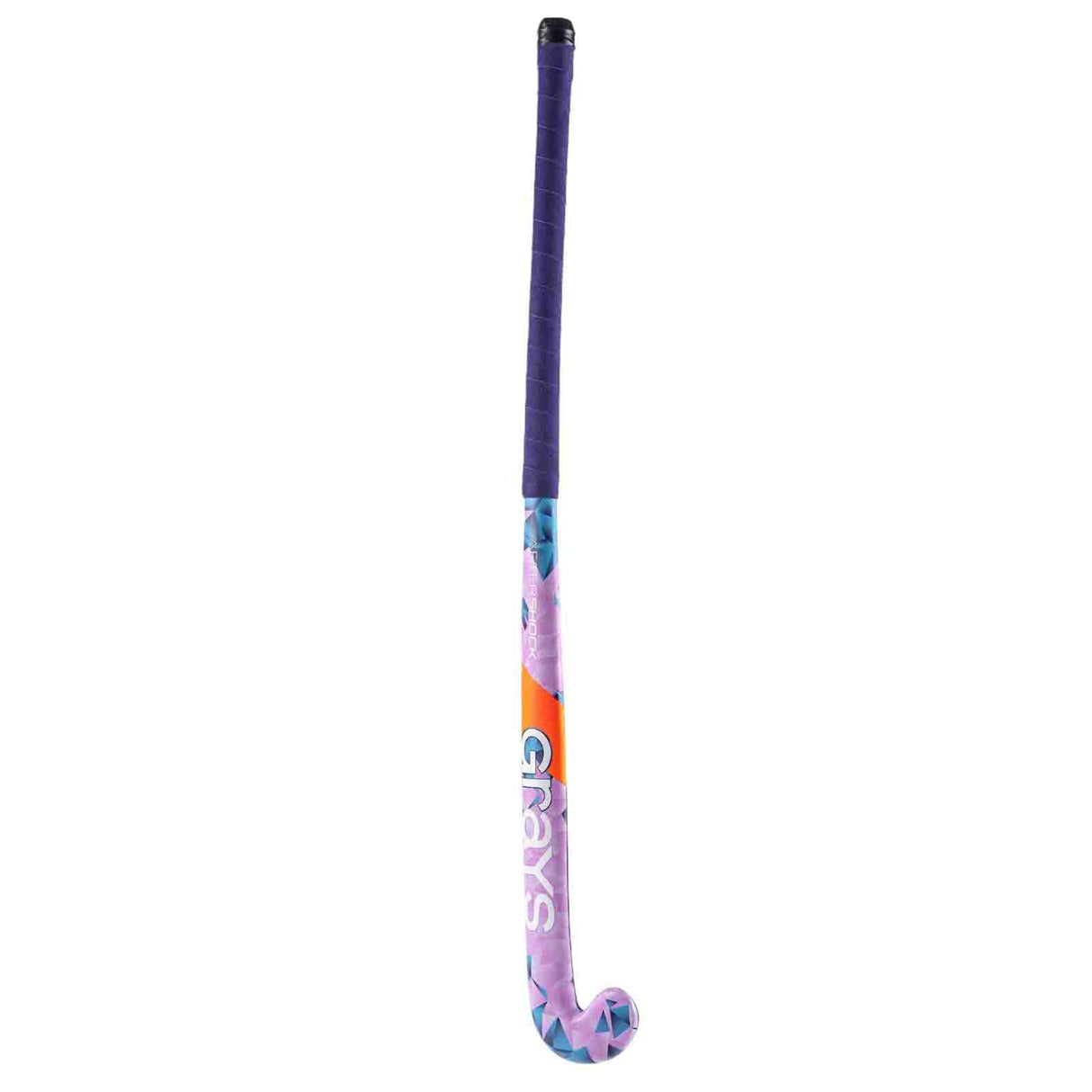 Grays Aftershock Ultrabow Hockey Stick Purple/Blue