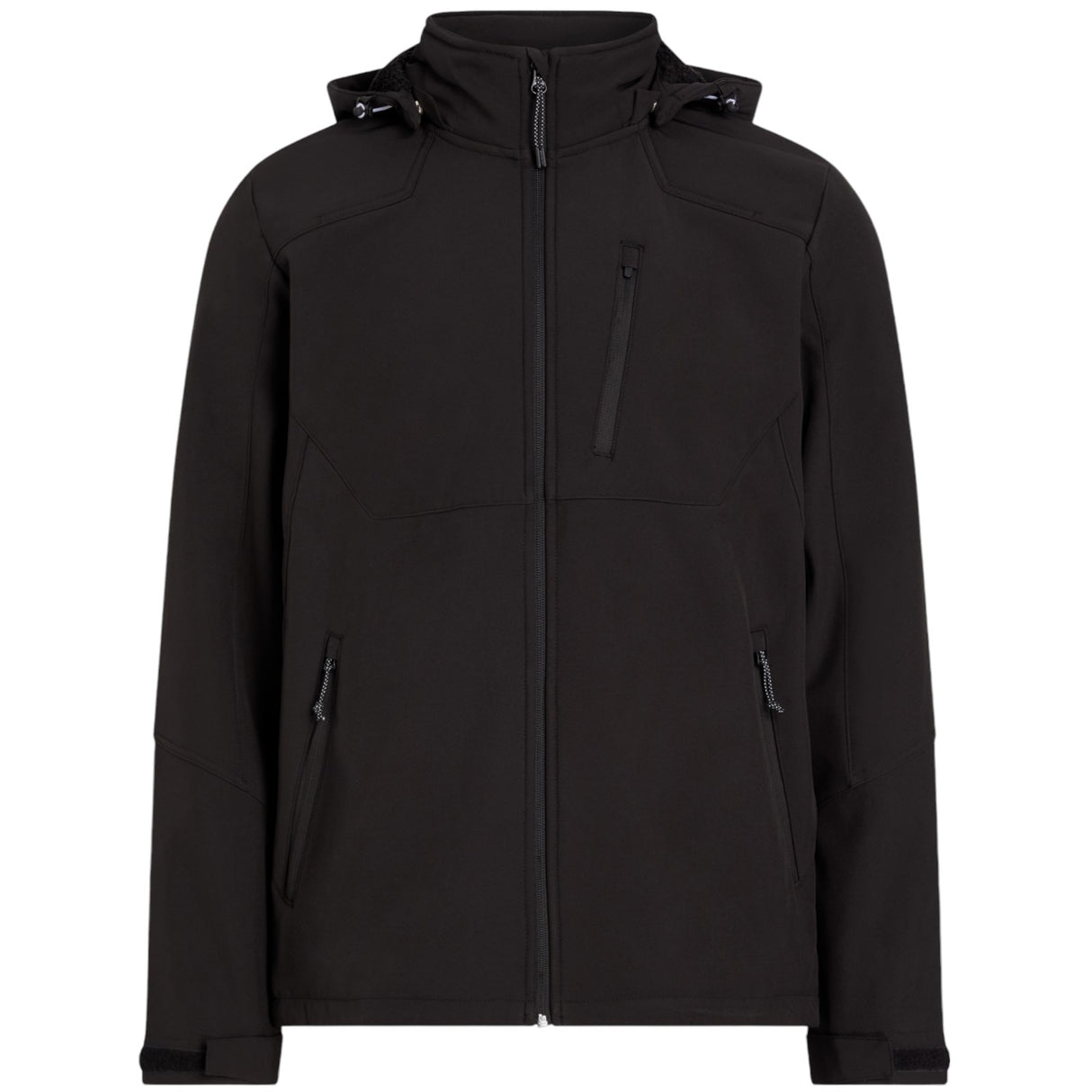 McKinley Tura III Mens Full-Zip Softshell Hooded Jacket