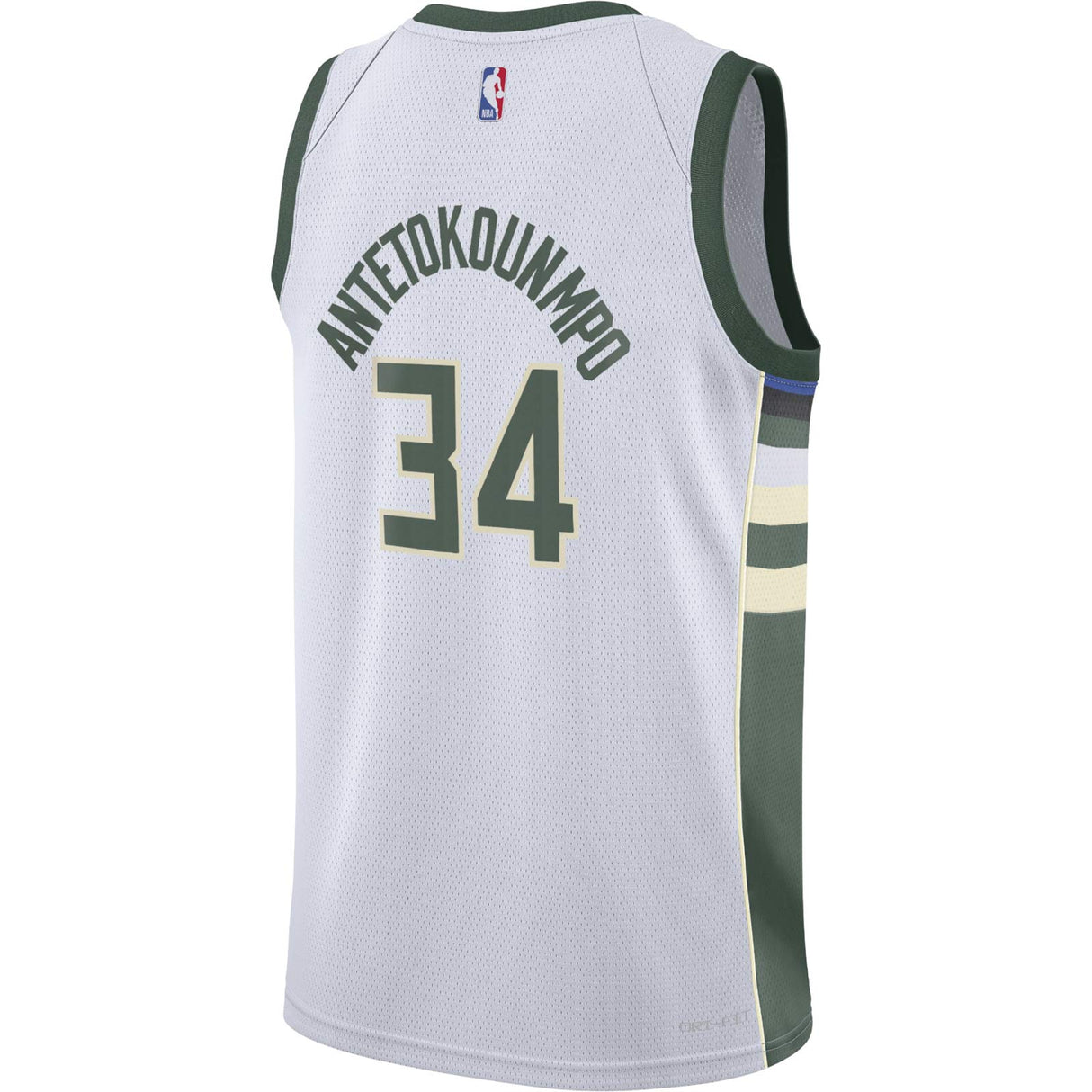 Nike Bucks Giannis 34 Association Kids Jersey