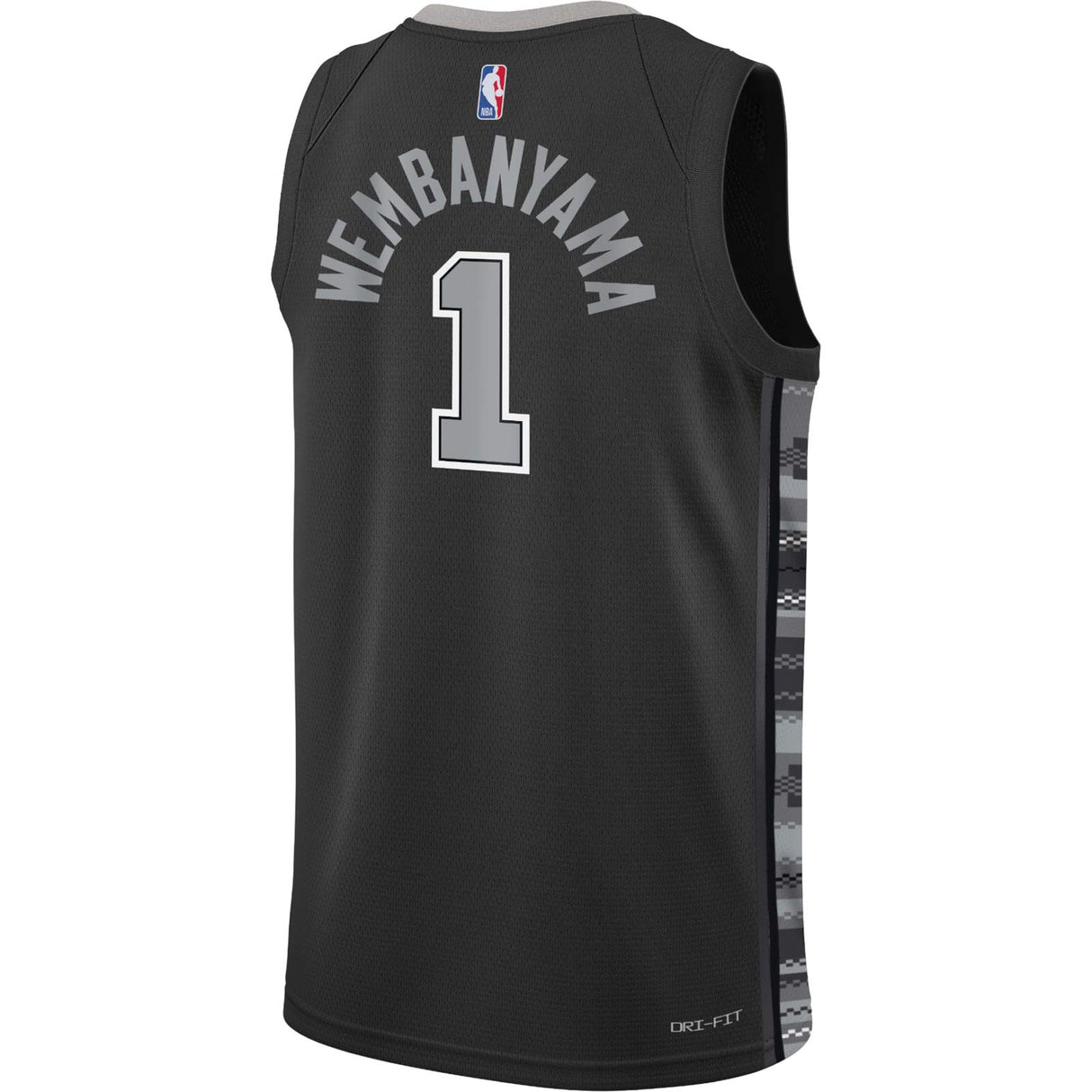 Nike Spurs Wembanyama 1 Association Kids Jersey