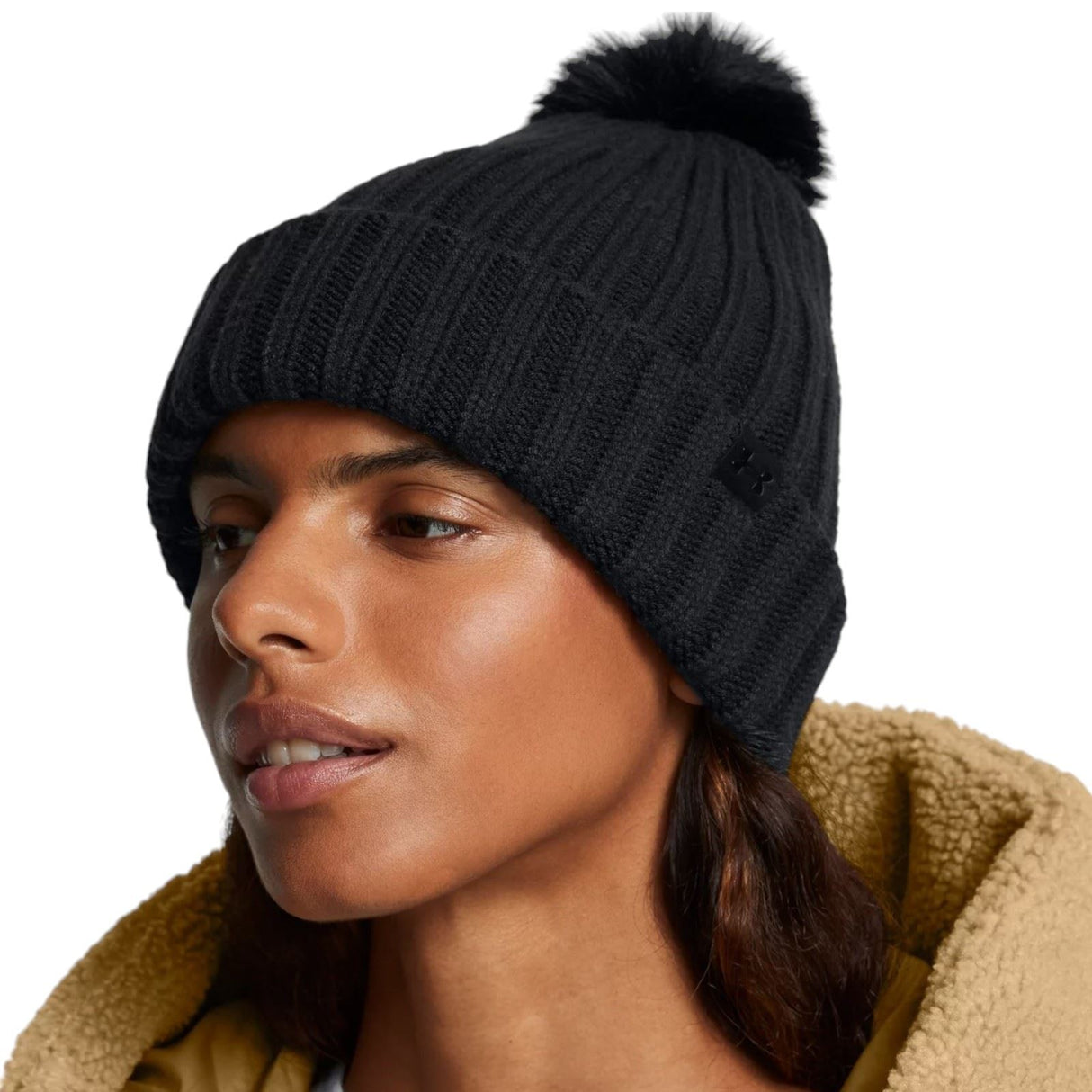Under Armour Halftime Ribbed Pom Beanie Hat