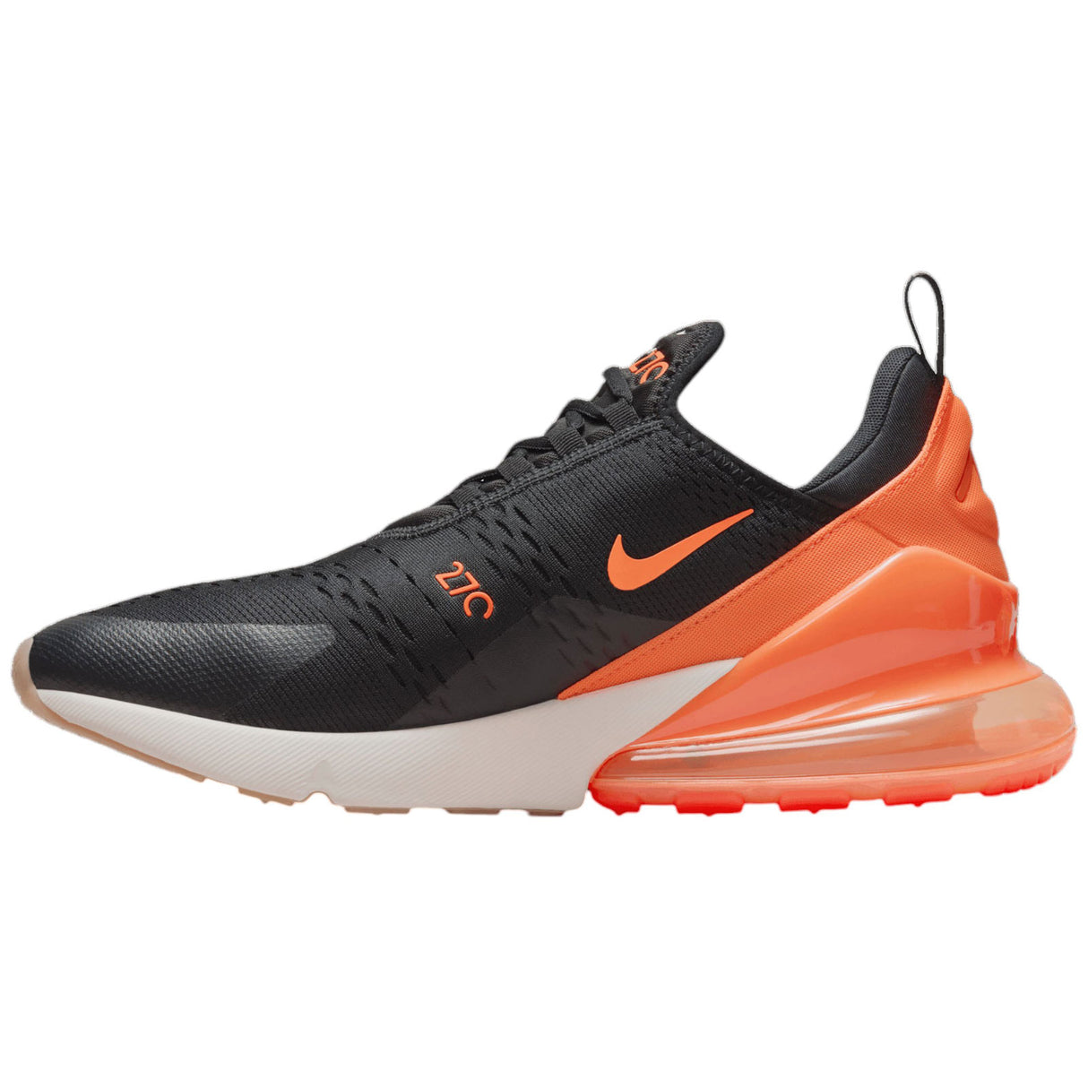 Nike Mens Air Max 270 Black Orange