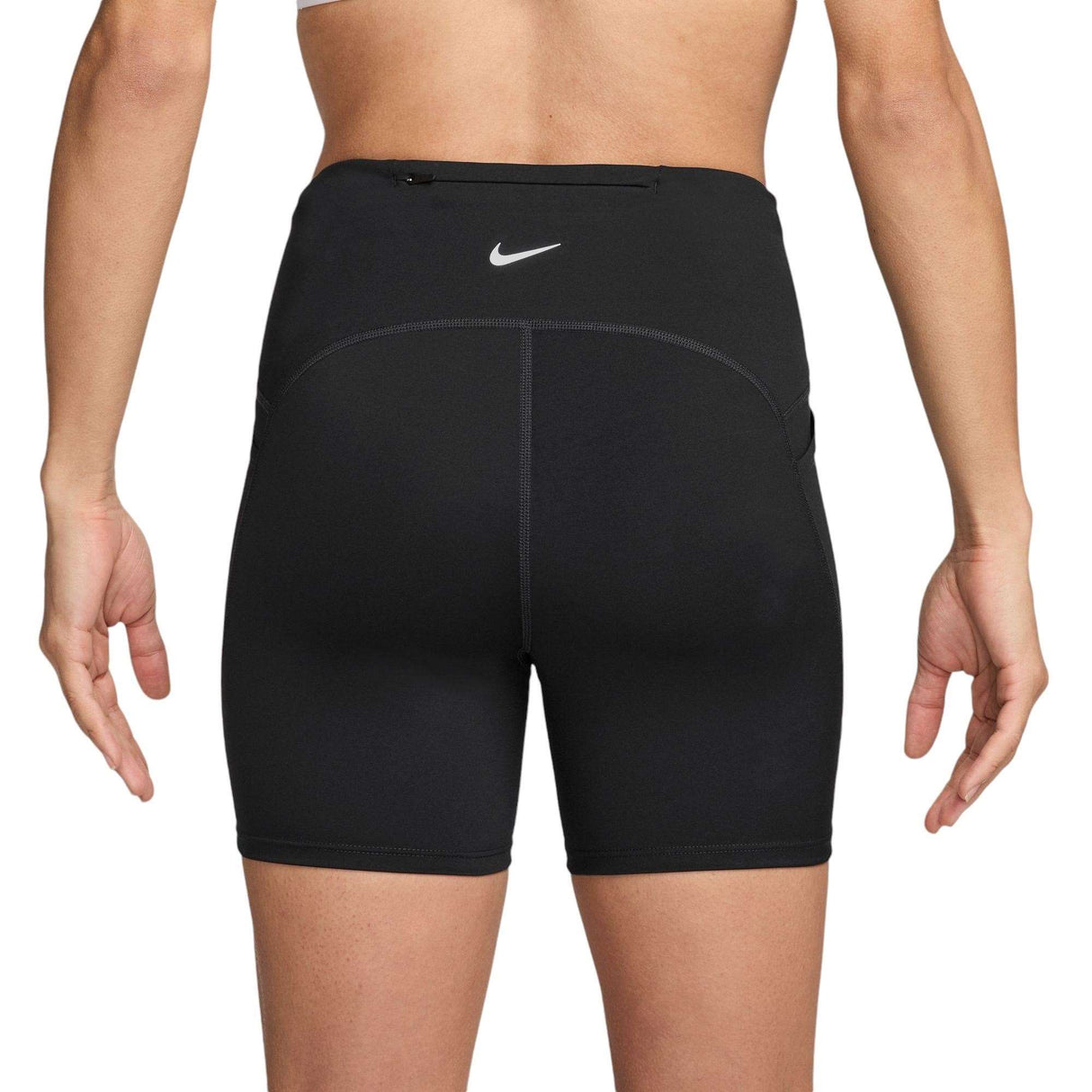 Nike Swift Womens High-Waisted 4" Tight Running Shorts With Pockets