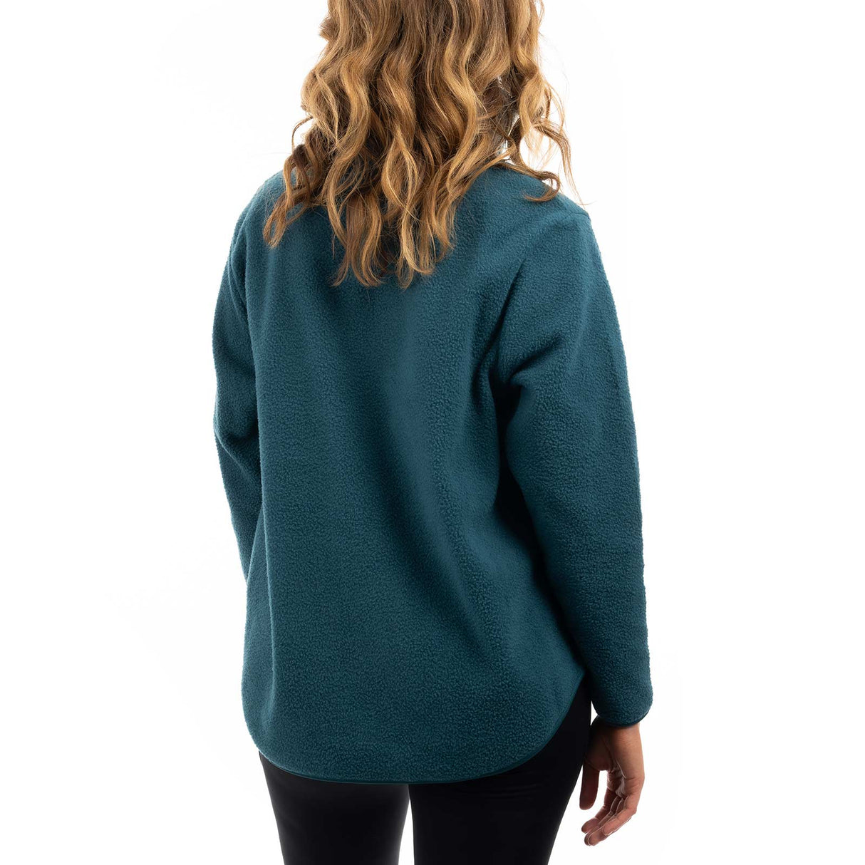 Energetics Amelia Womens Half-Zip Full-Length Fleece Top