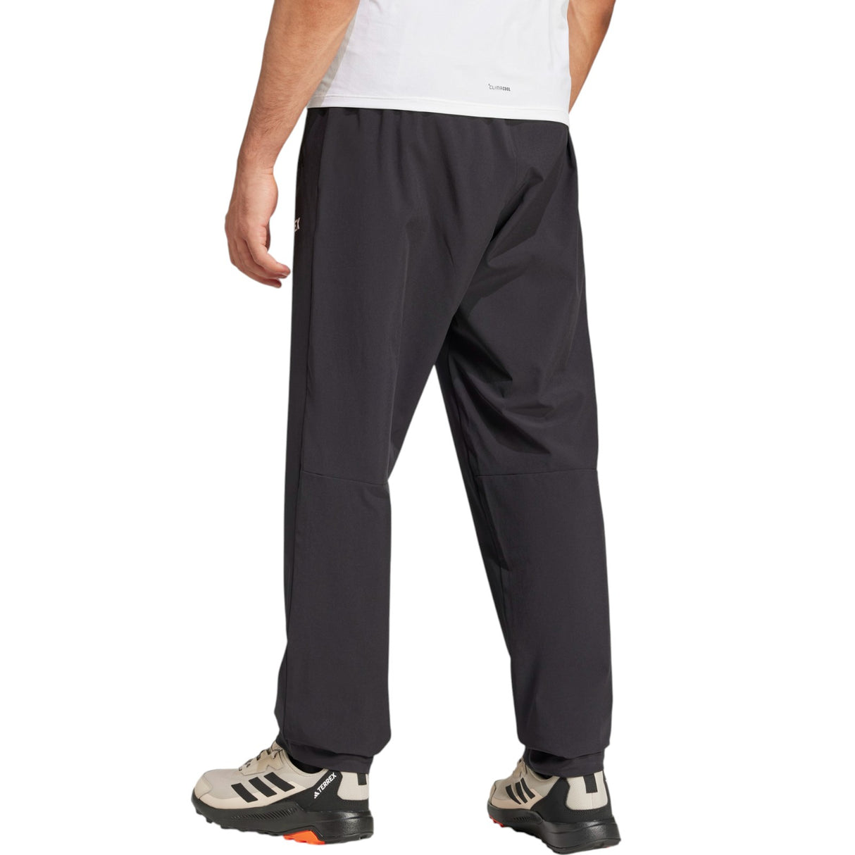 adidas Multi Essentials Stretch Mens Hiking Joggers Model Back View