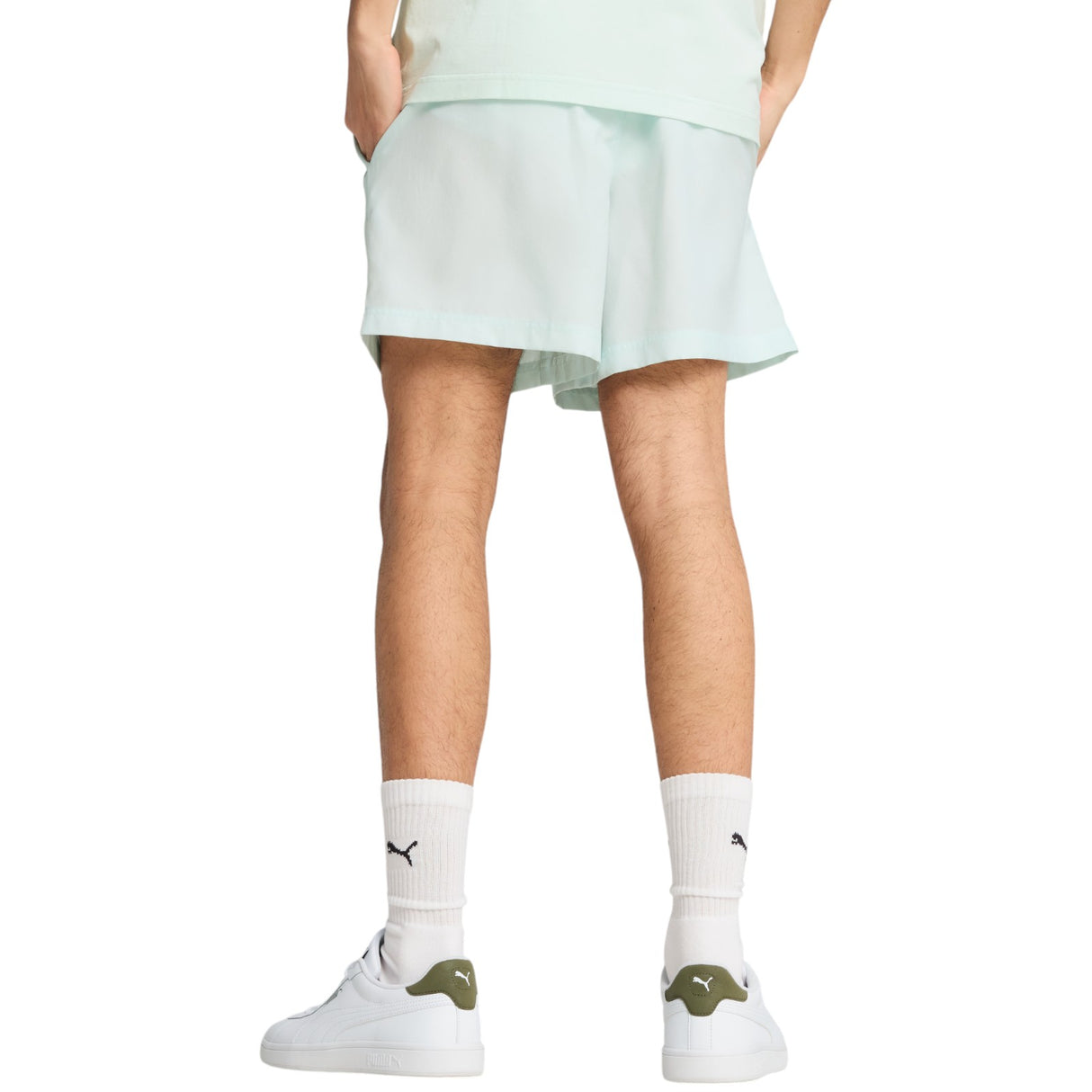 Puma Essentials Logo Lab Mens 5" Regular-Fit Training Short