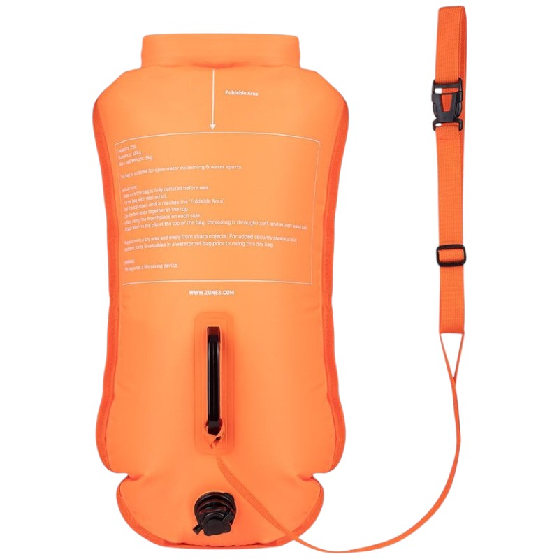 ZONE3 28L Recycled Safety Swim Buoy Dry Bag