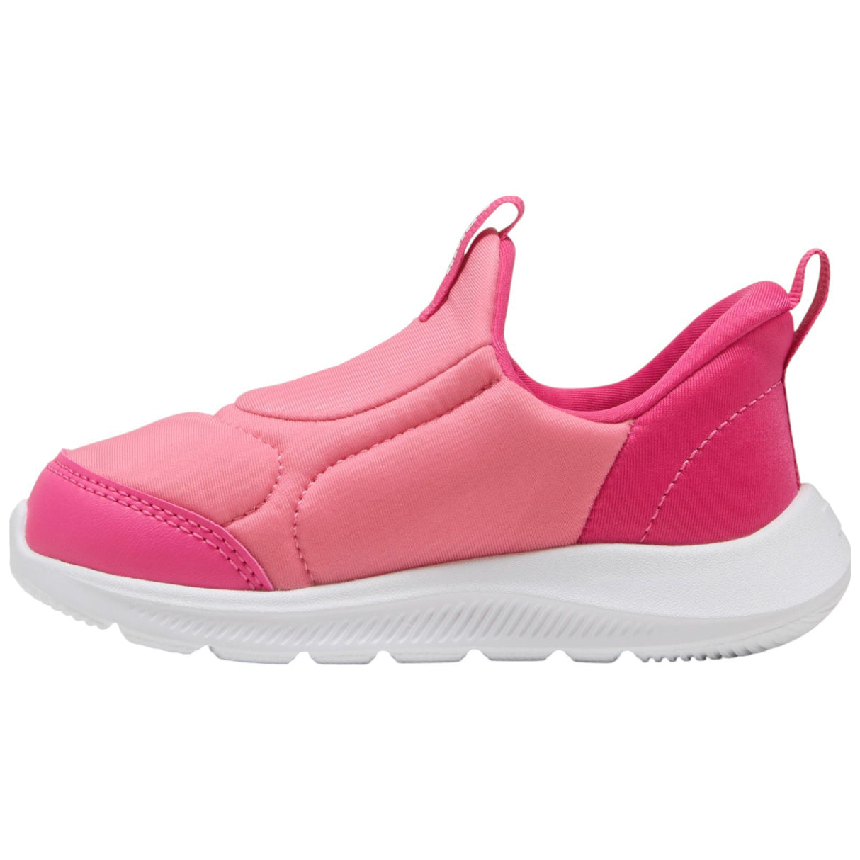 Puma Fun Racer 2 Sliptech Low-Cut Slip On Infant Shoes Pink Inner Full View