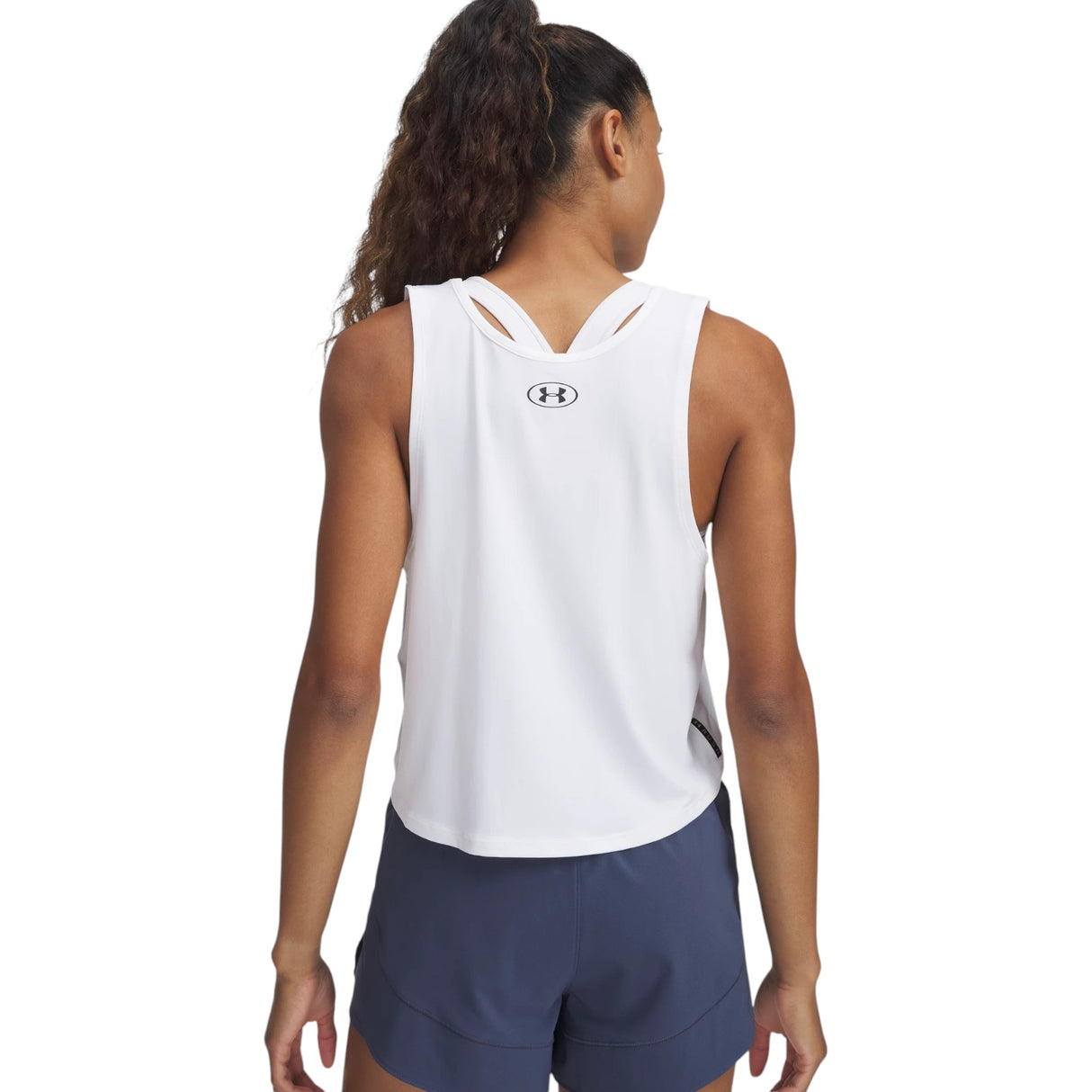 Under Armour Vanish 2-in-1 Womens 3" Training Shorts Model Back View