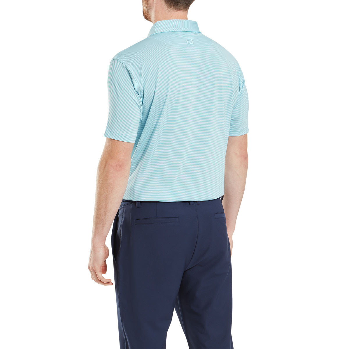 FootJoy Micro Feeder Stripe Lisle Polo