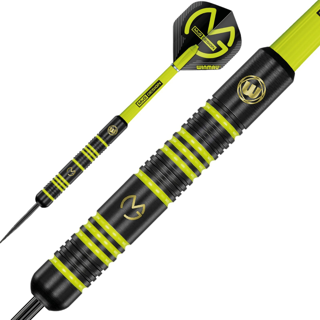 Winmau MVG Ambition 24G Brass Steel Tip Darts