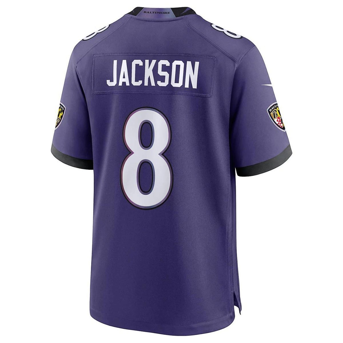 Nike Baltimore Ravens Jackson 8 Mens Home Jersey