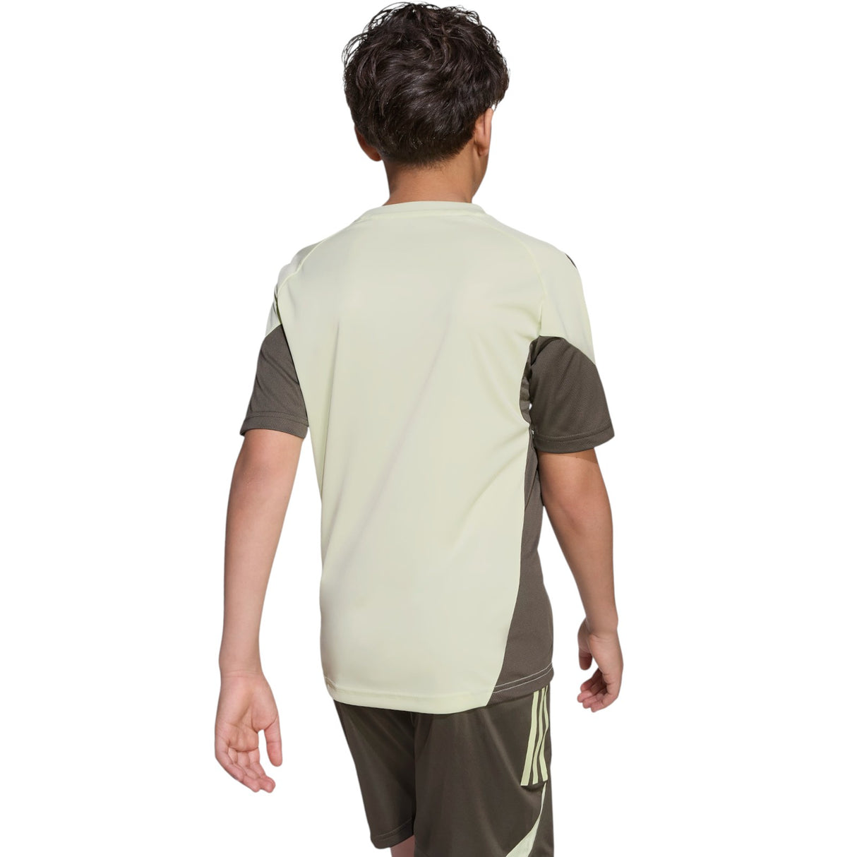 adidas Real Madrid Football 2025/26 Kids Training Jersey Model Back Side View
