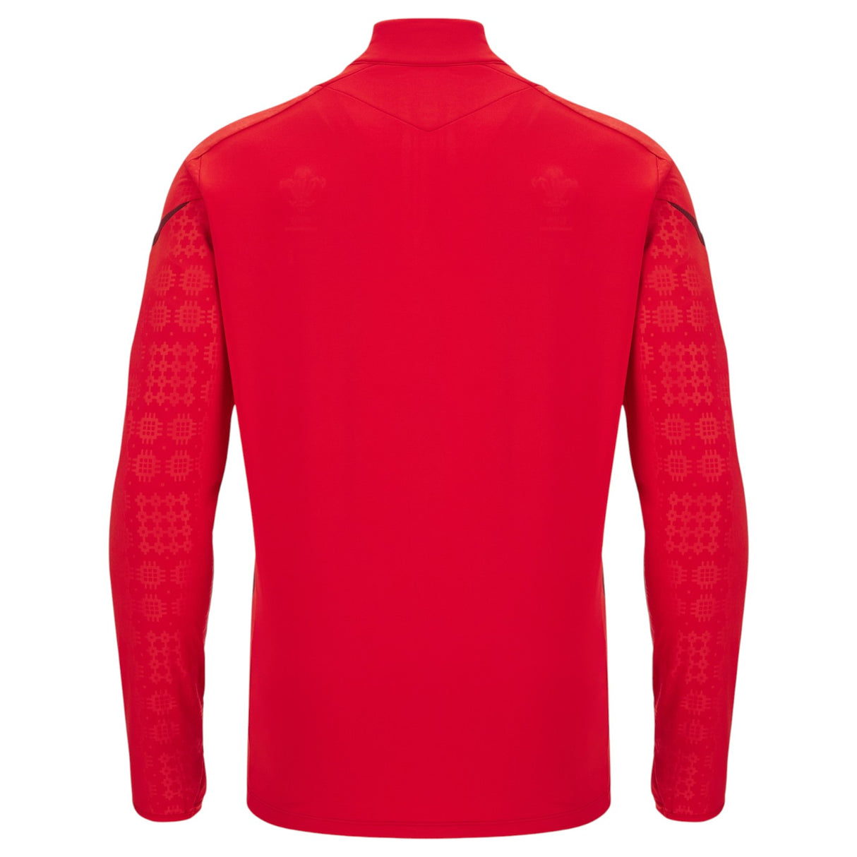 Macron Wales Rugby 2025/26 Half-Zip Mens Training Top