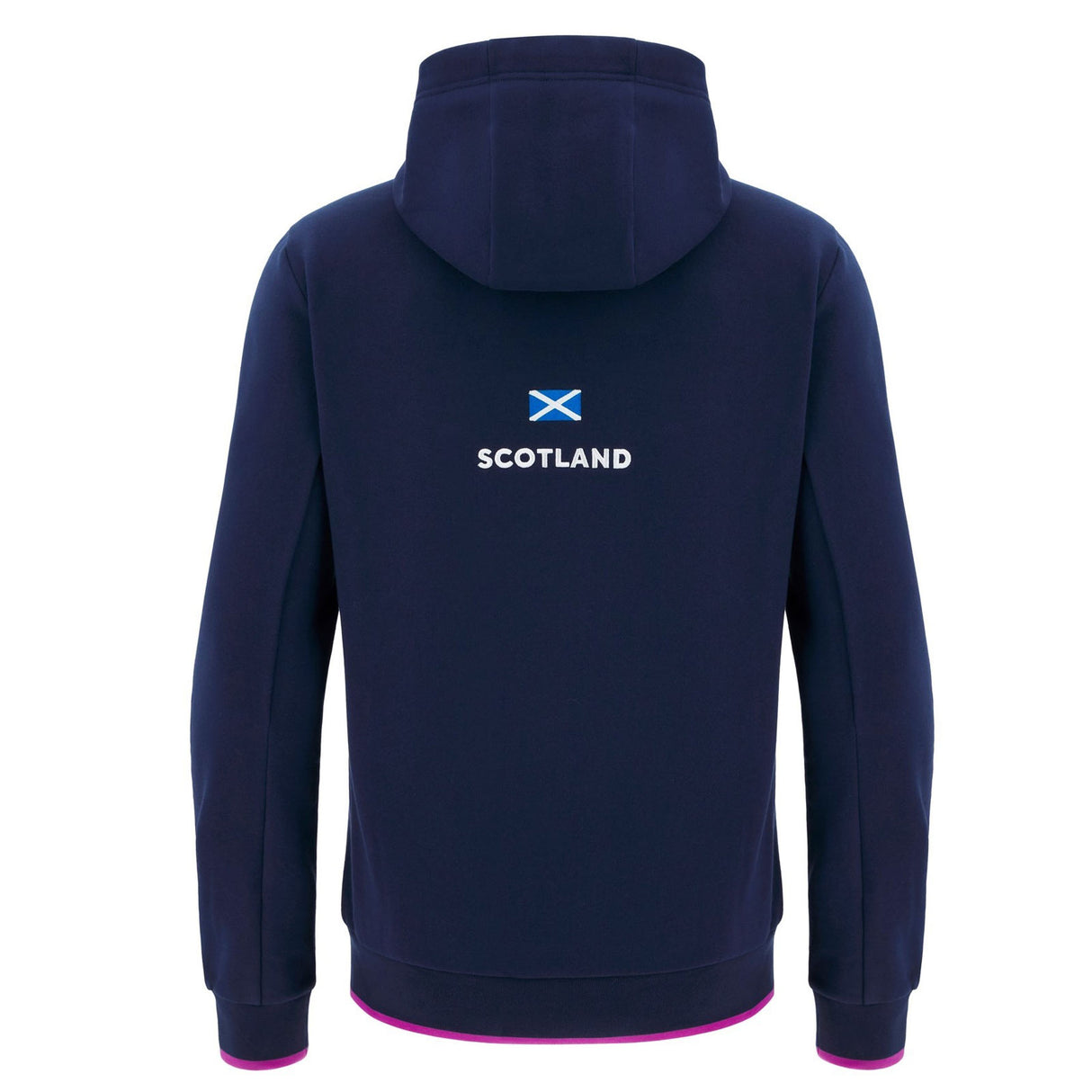 Macron Scotland Rugby 2025/26 Kids Comfortable Travel Hoodie