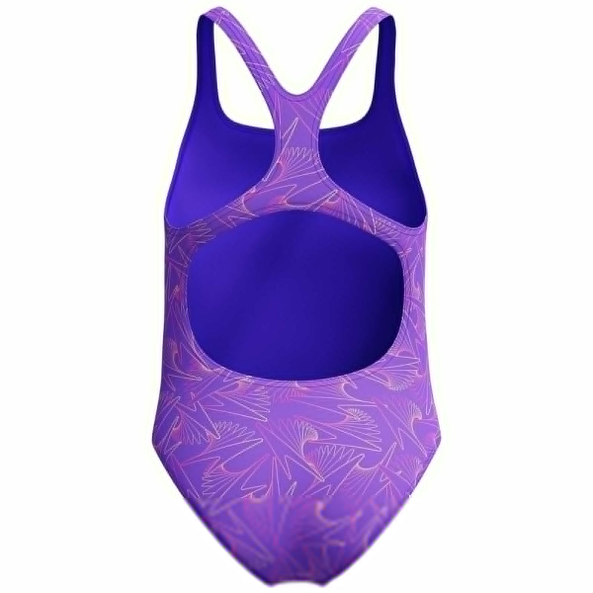 Speedo Girls Hyperboom Medalist Allover Print Swimsuit