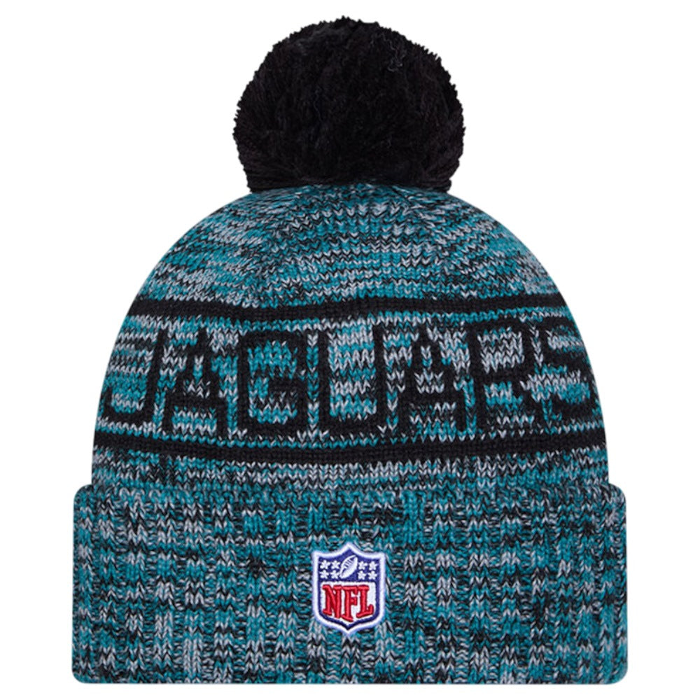 New Era NFL 25 Jaguars Bobble Hat Blue