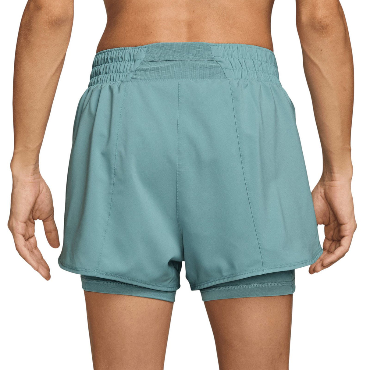 Nike One Womens Dri-FIT High-Waisted 3" 2-in-1 Shorts