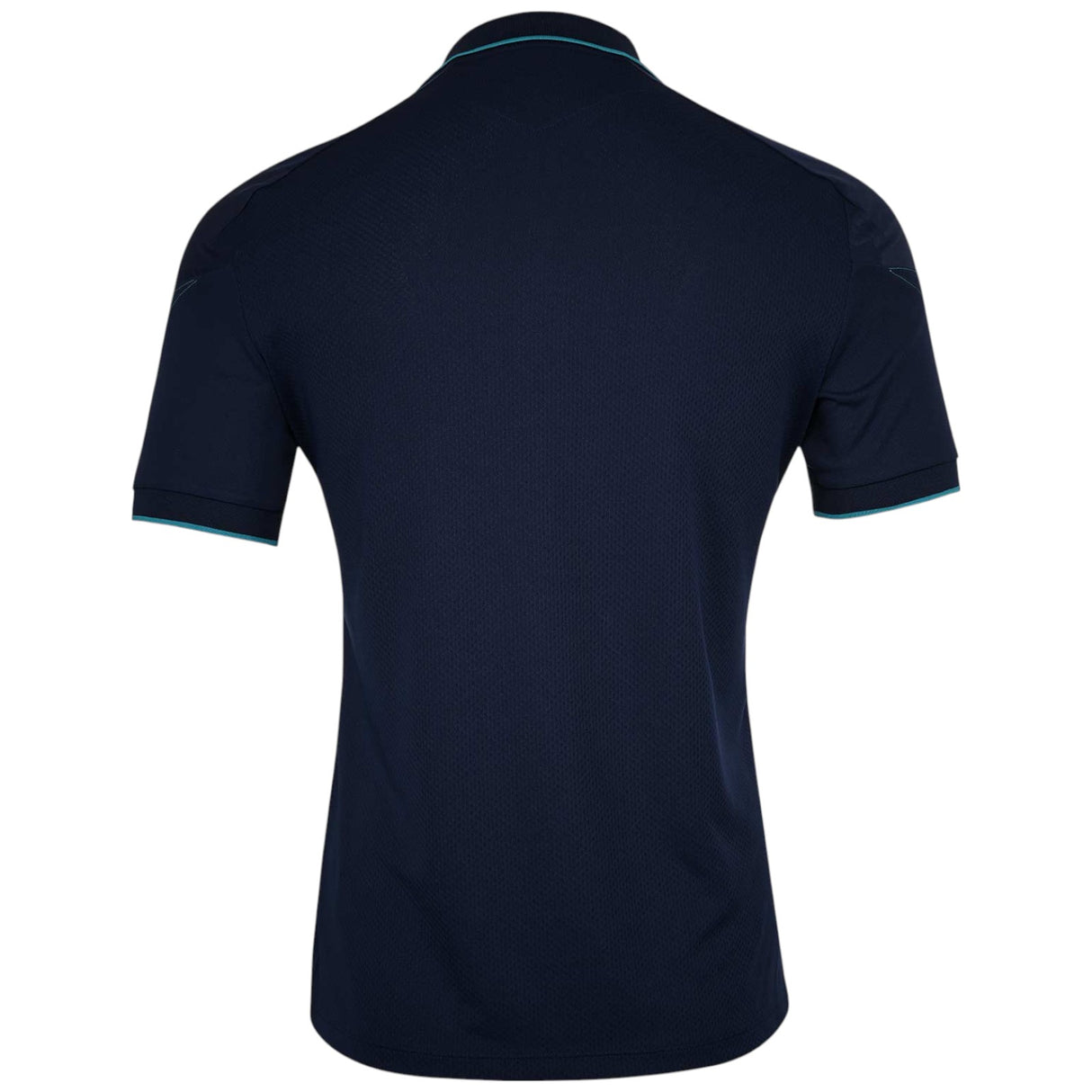 Macron Connacht Rugby 2025/26 Mens SS Travel Polo Shirt Back View