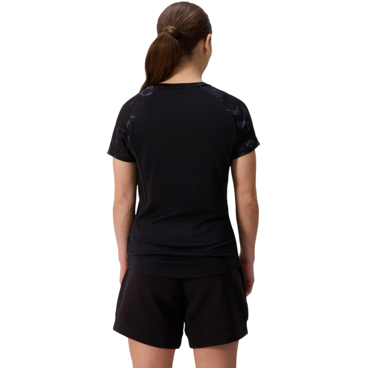 Canterbury IRFU Ireland Rugby 2025/26 Womens Superlight Training T-Shirt Model Back View