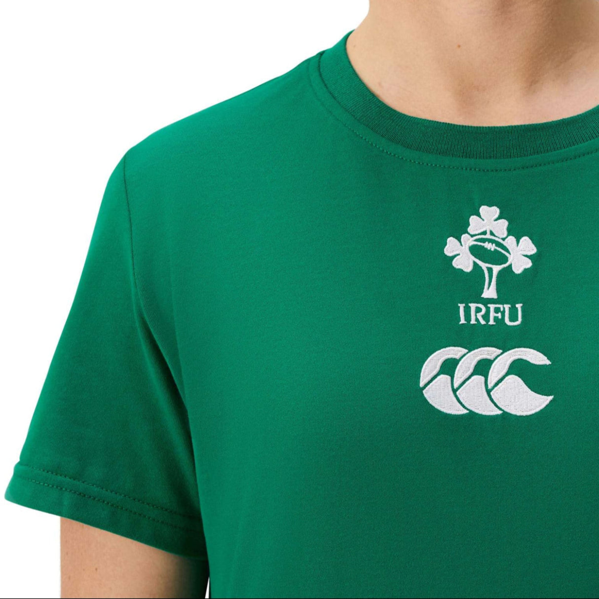 Canterbury IRFU Ireland Rugby Womens RWC 2025/26 Short Sleeved T-Shirt