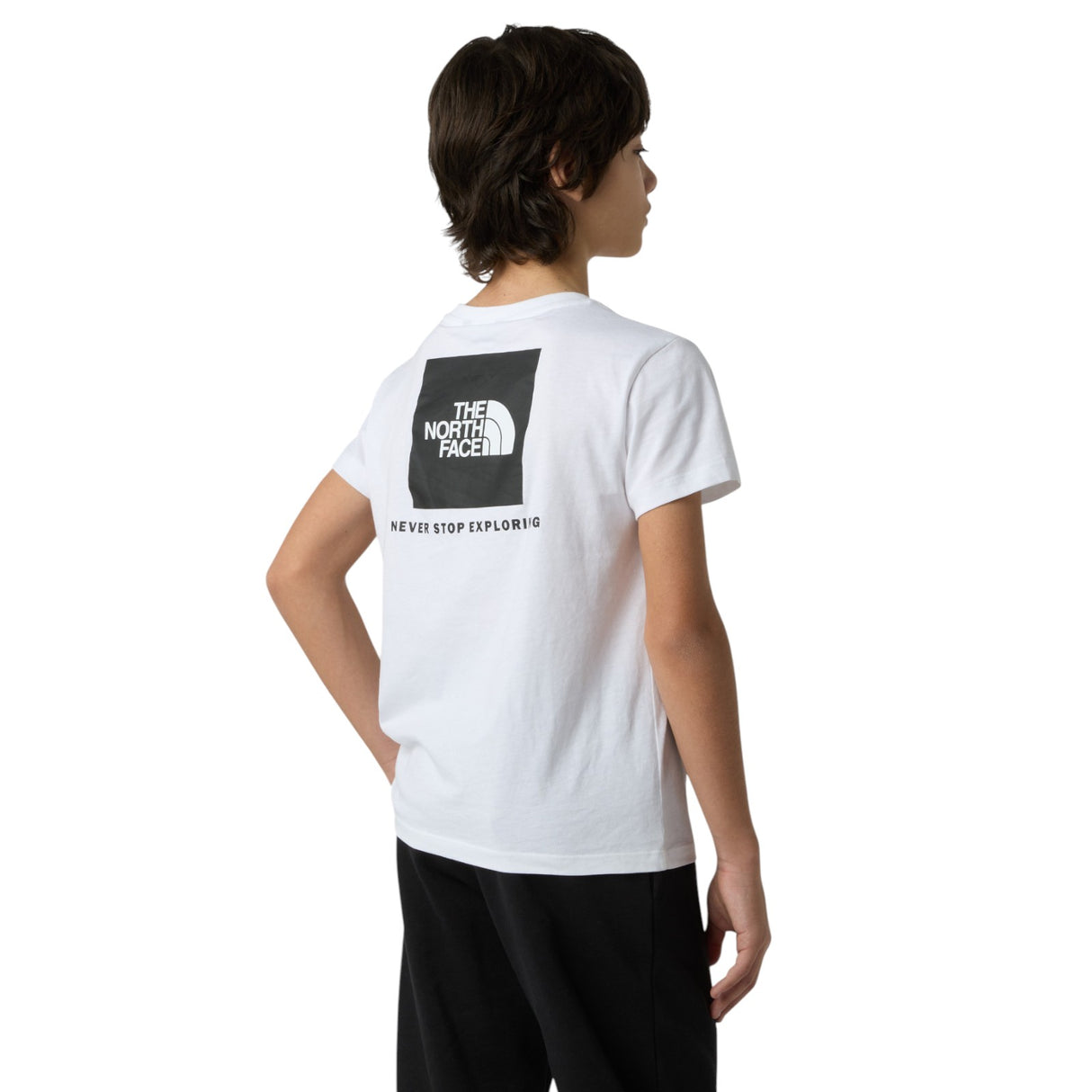The North Face Box NSE Logo Short Sleeve Kids Tee