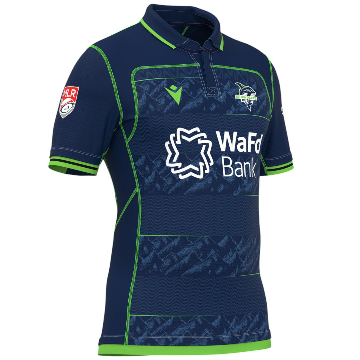 Macron Seattle Seawolves Rugby 2025/26 Official Home Jersey