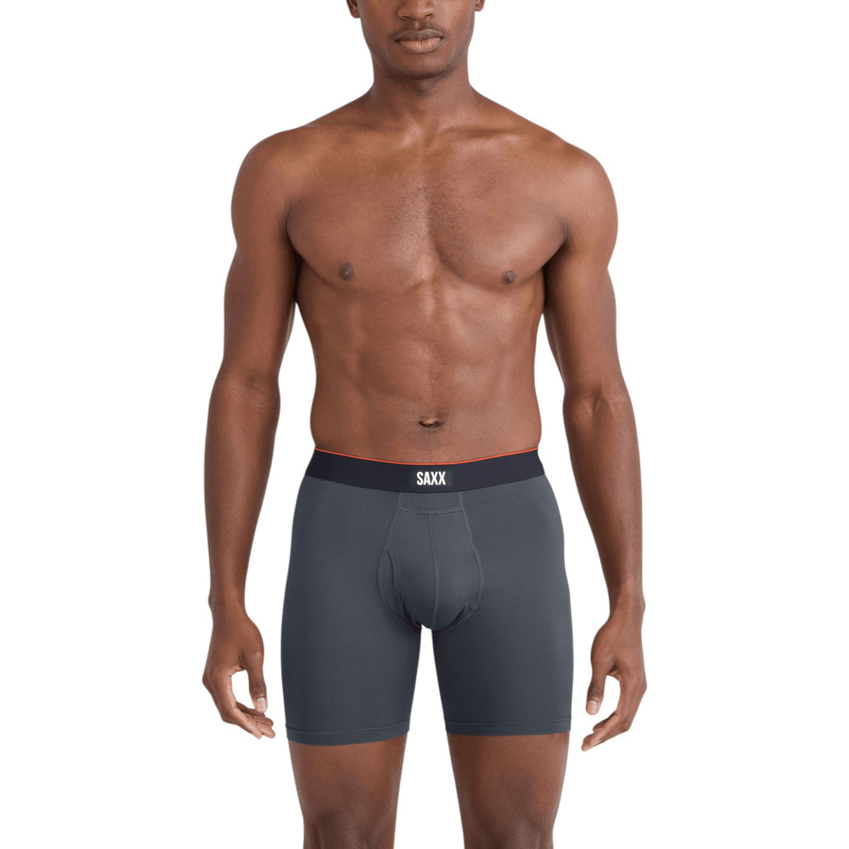 SAXX Multi Sport Mesh Boxer Grey