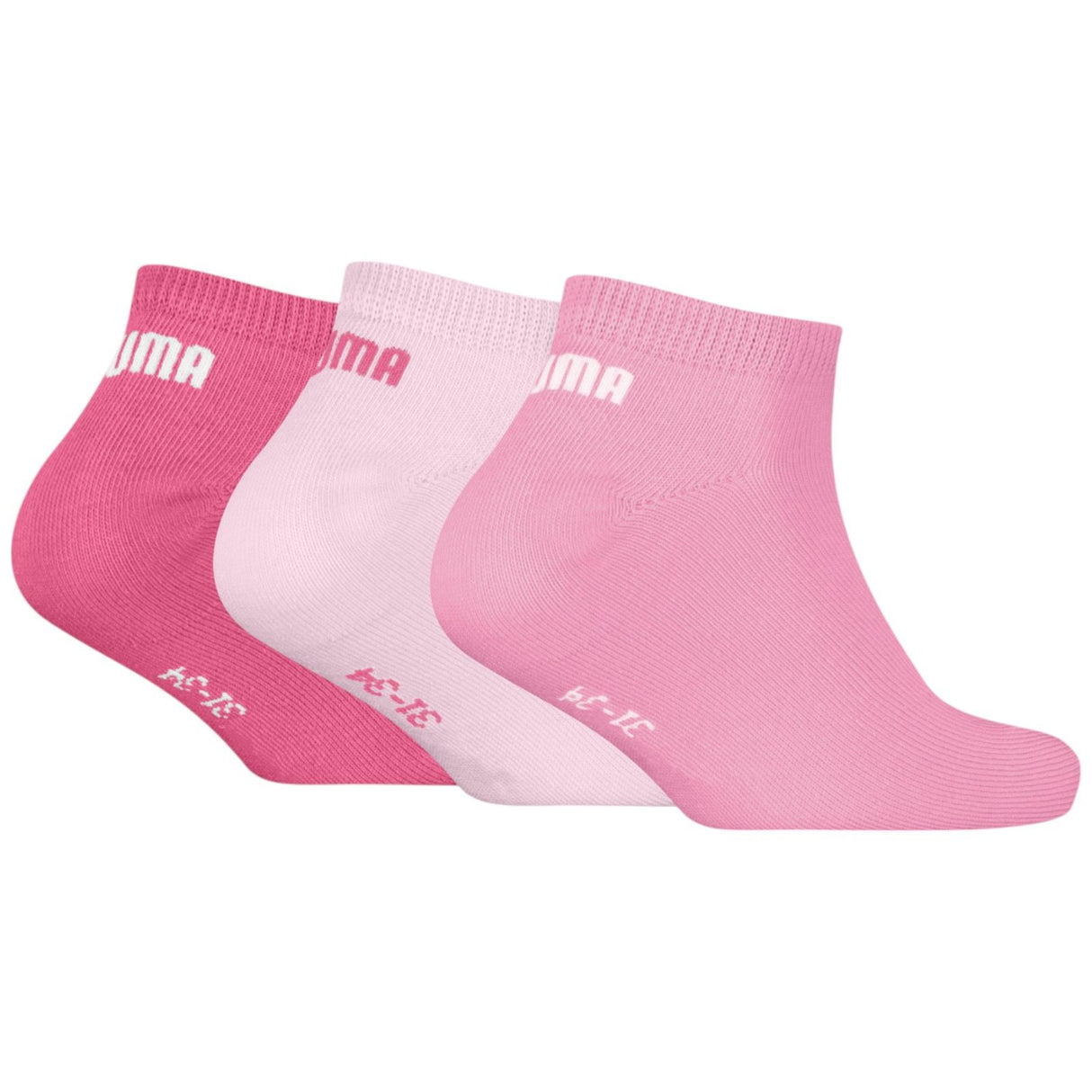 Puma Elements Kids Sneaker Socks 3 Pack