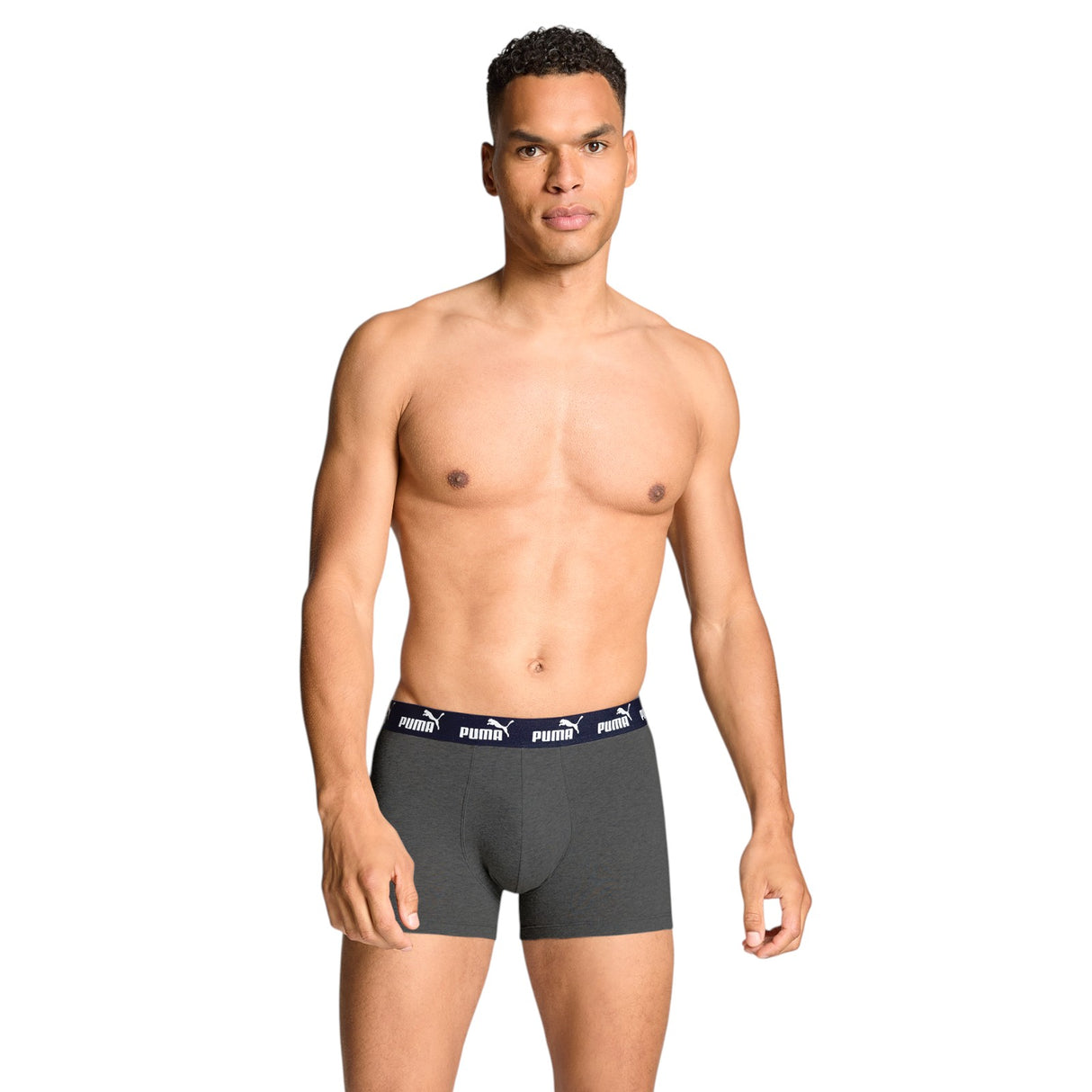 Puma Elements Mens Basic Boxers - 2-Pack
