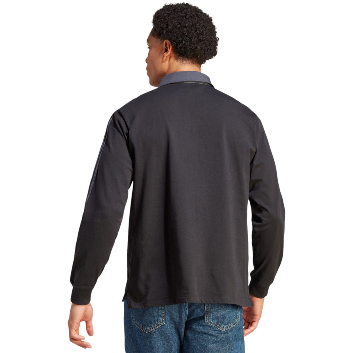 adidas All Blacks Heritage Rugby Mens Polo Shirt Jersey