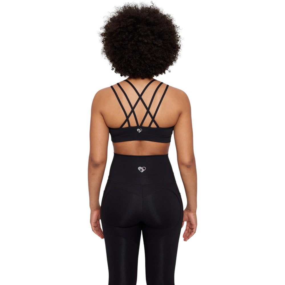 Peachylean Hero Womens Medium-Support Sports Bra