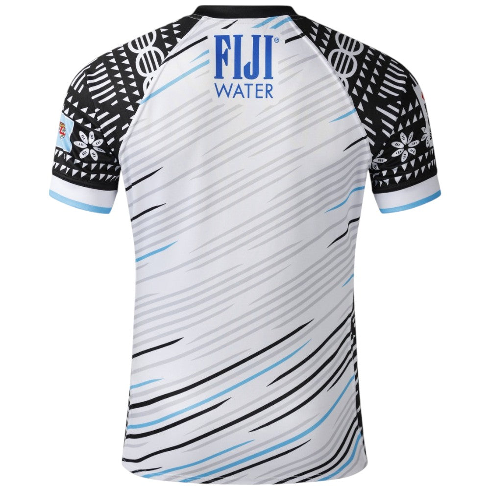 Umbro Fiji 7s Rugby 2025/26 Short Sleeved Home Replica Jersey Front View