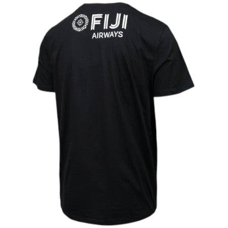 Umbro Fiji Flying Fijian Rugby 2025/26 Mens Short Sleeved T-Shirt Back View