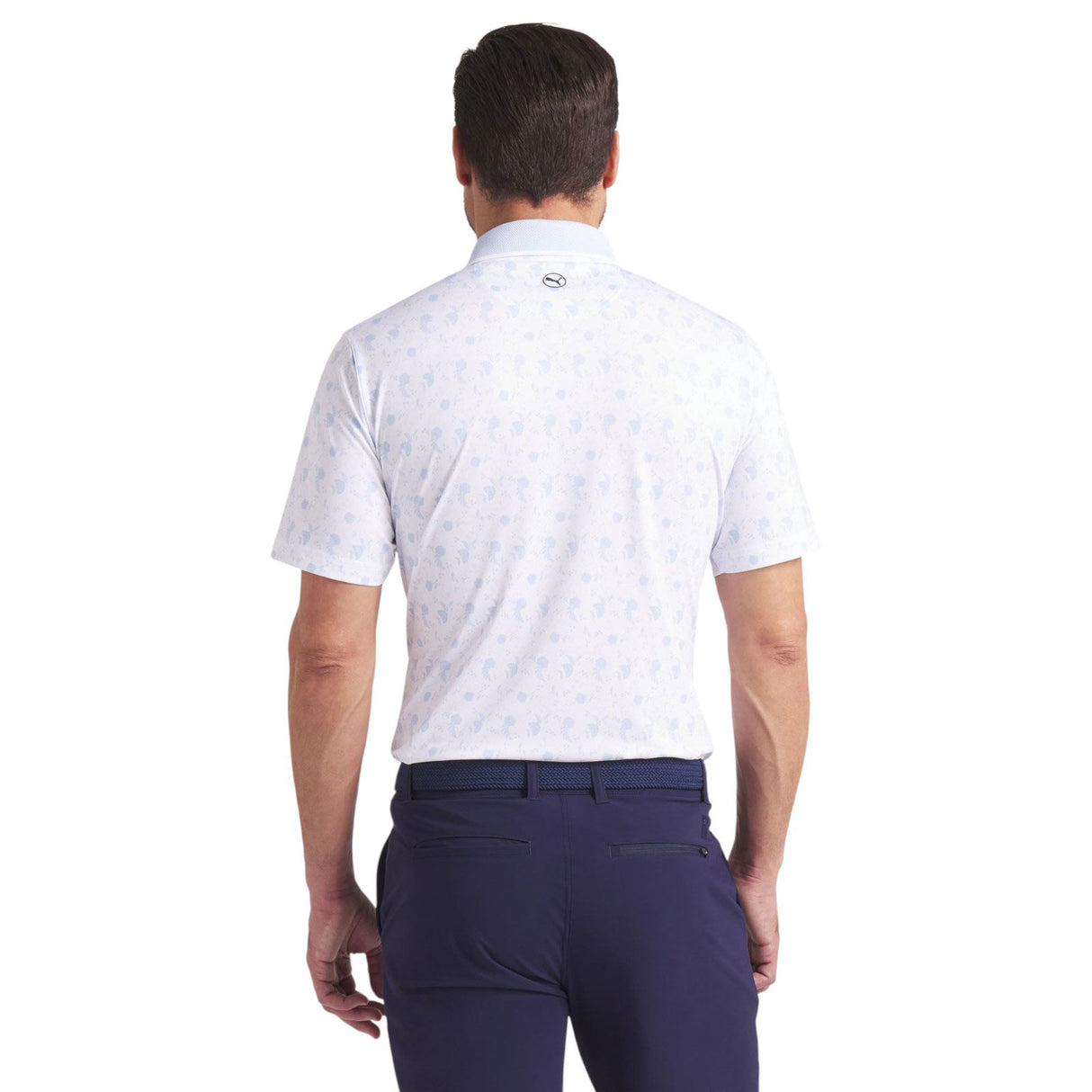 Puma MATTR Ornamental Mens Short-Sleeved Golf Polo Shirt