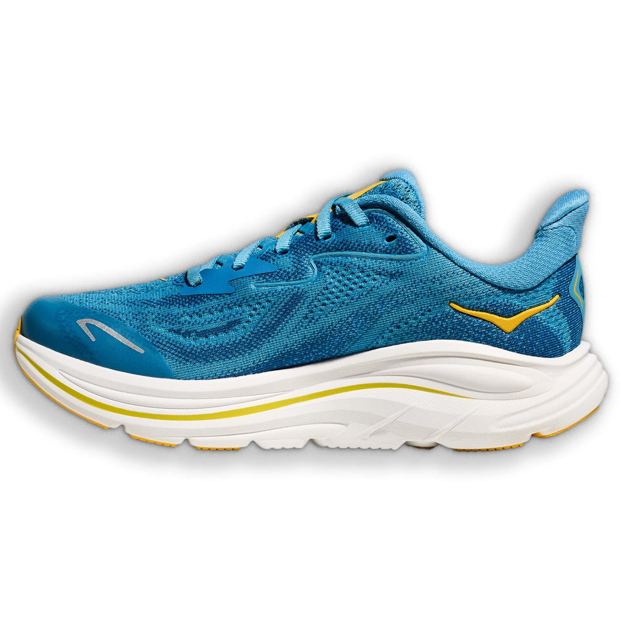 HOKA CLIFTON 10 BIG KIDS BLUE
