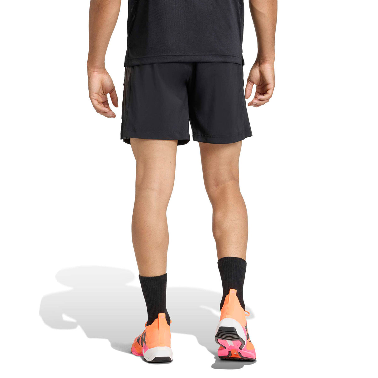 adidas Tech Essentials 3-Stripe Mens Regular-Fit Workout Shorts