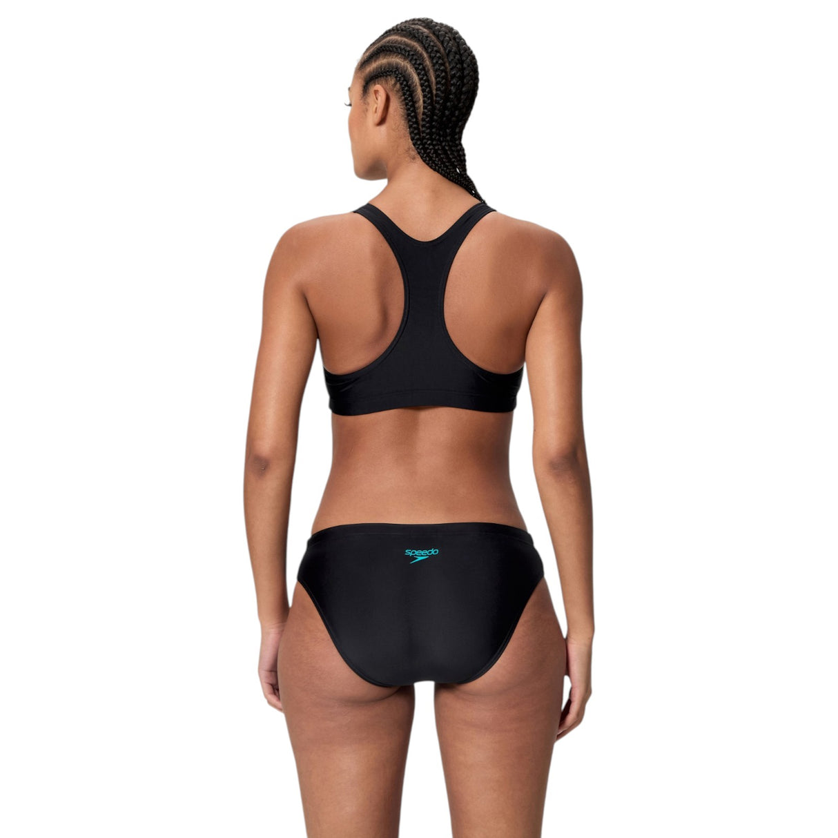 Speedo Colourblock Splice 2.0 Womens Racerback Bikini Set