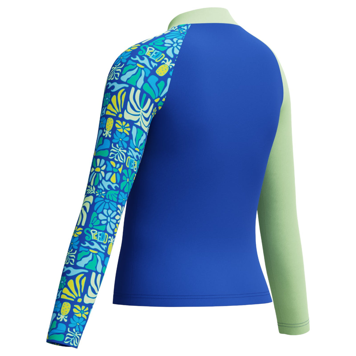 Speedo Printed Long-Sleeve Boys Rashguard