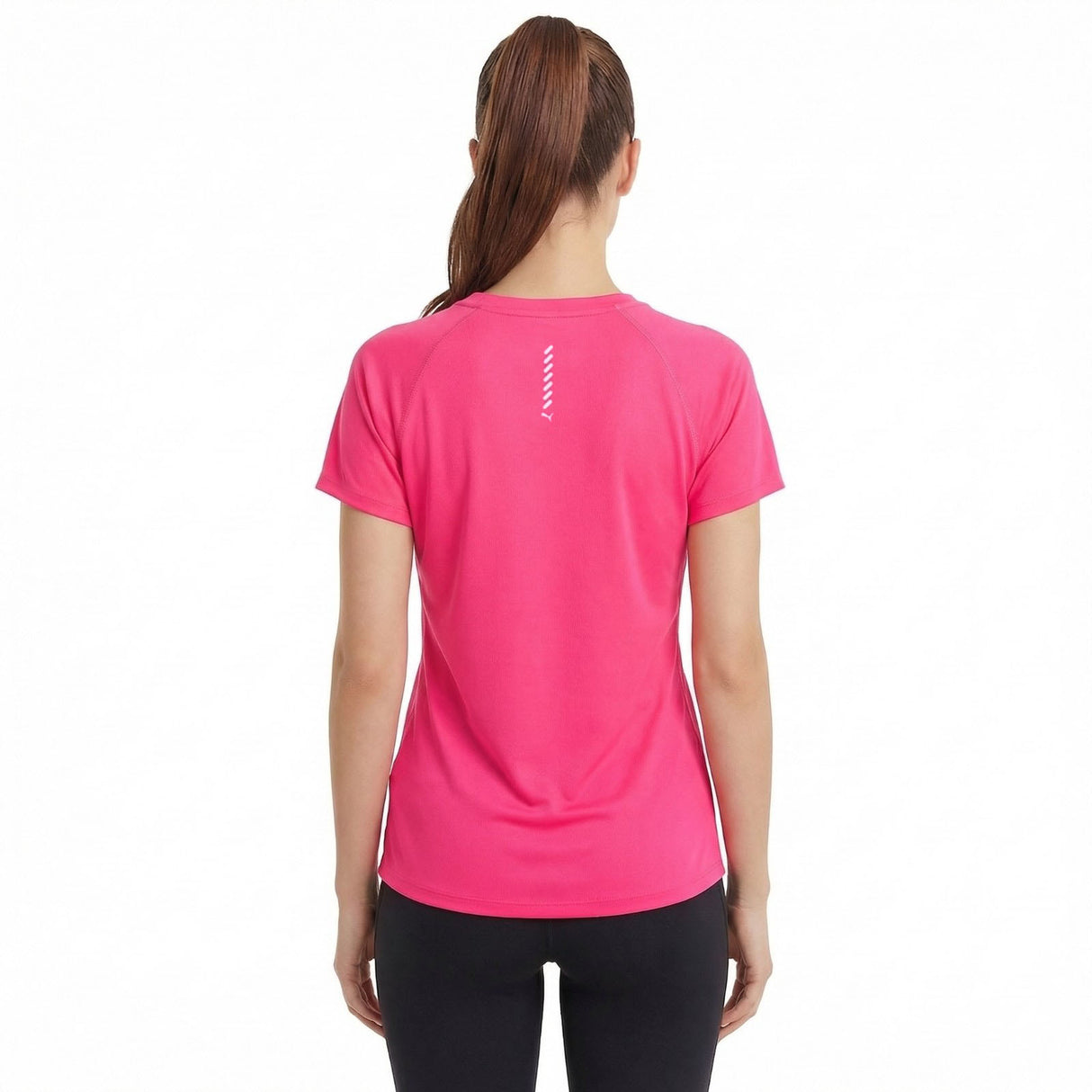 Puma Wmn Run Velocity Poly Tee Pink