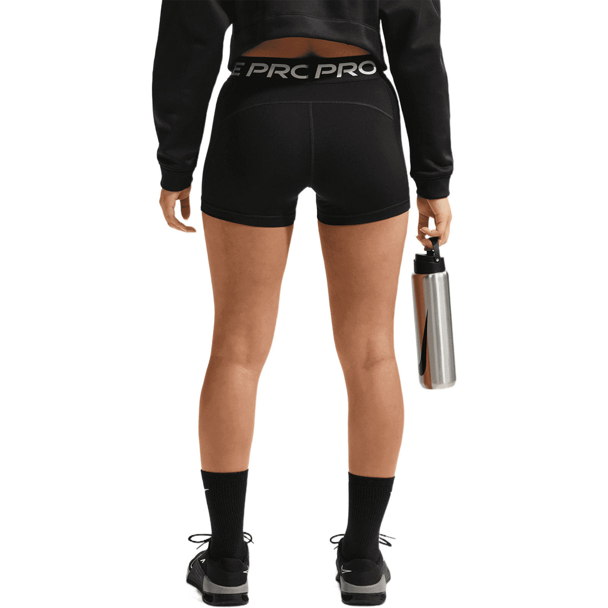 Nike Pro Womens Mid-Rise 3" Biker Shorts