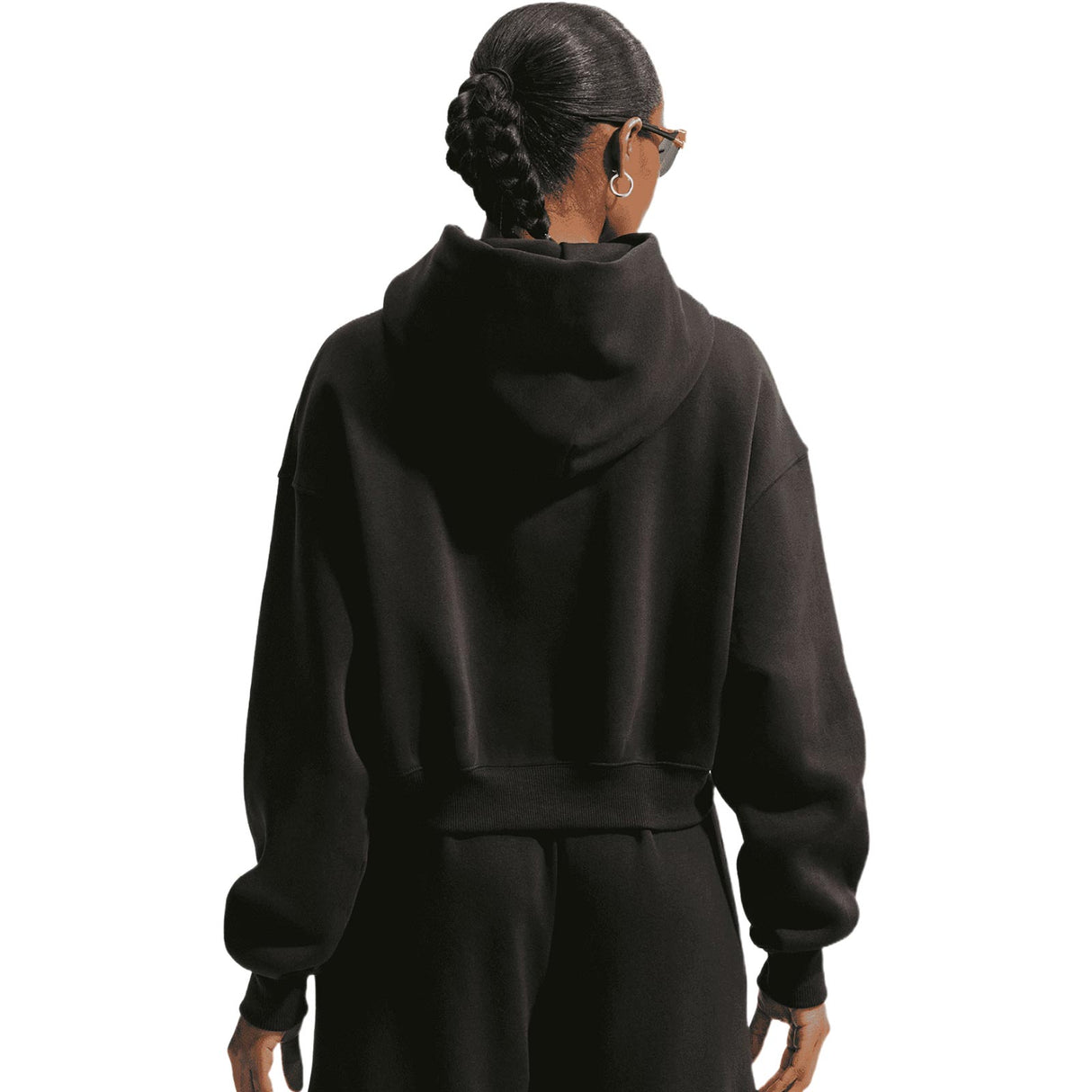 Nike W NSW PHNX FLC CRP HNLY Hoody Blk