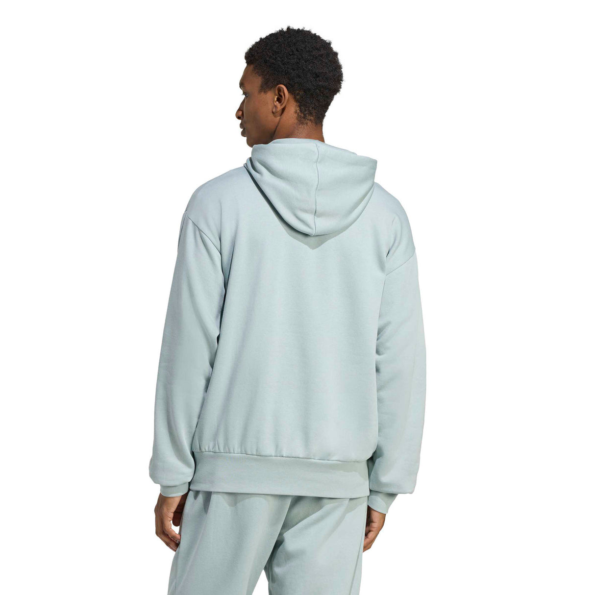 adidas Essentials Feelcozy Mens Regular-Fit Fleece Hoodie