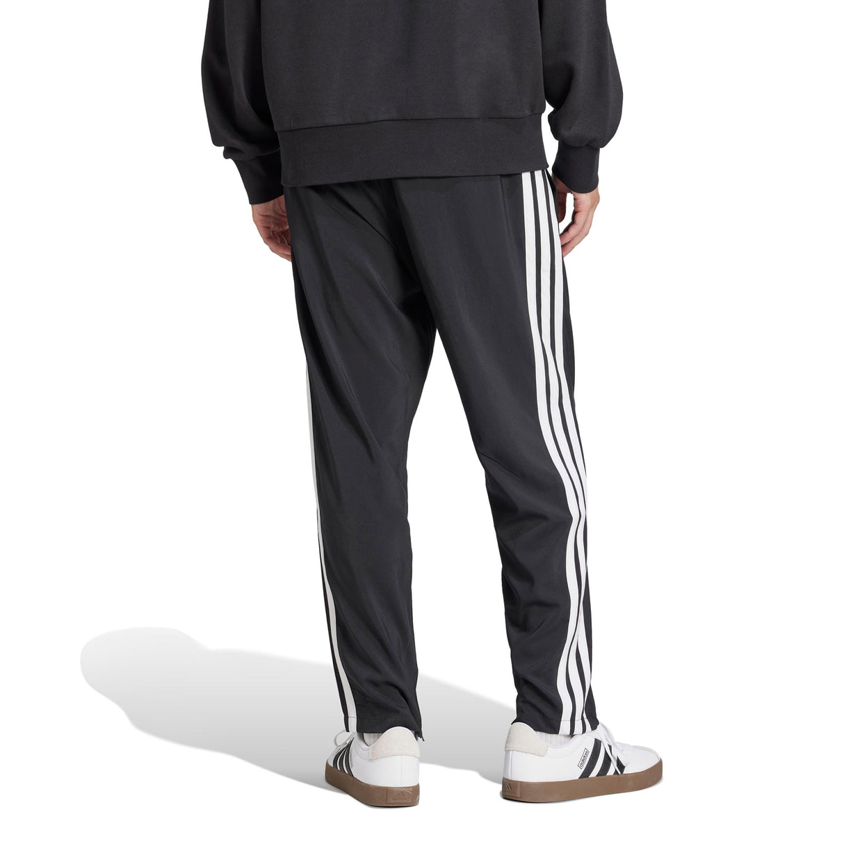 adidas Essentials 3-Stripes Stanford Mens Open Hem Joggers
