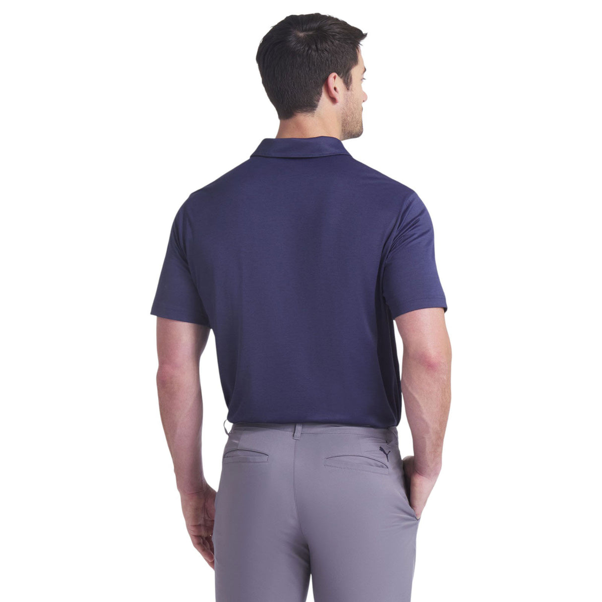 Puma Icon Heather 2.0 Mens Short-Sleeve Golf Polo Shirt