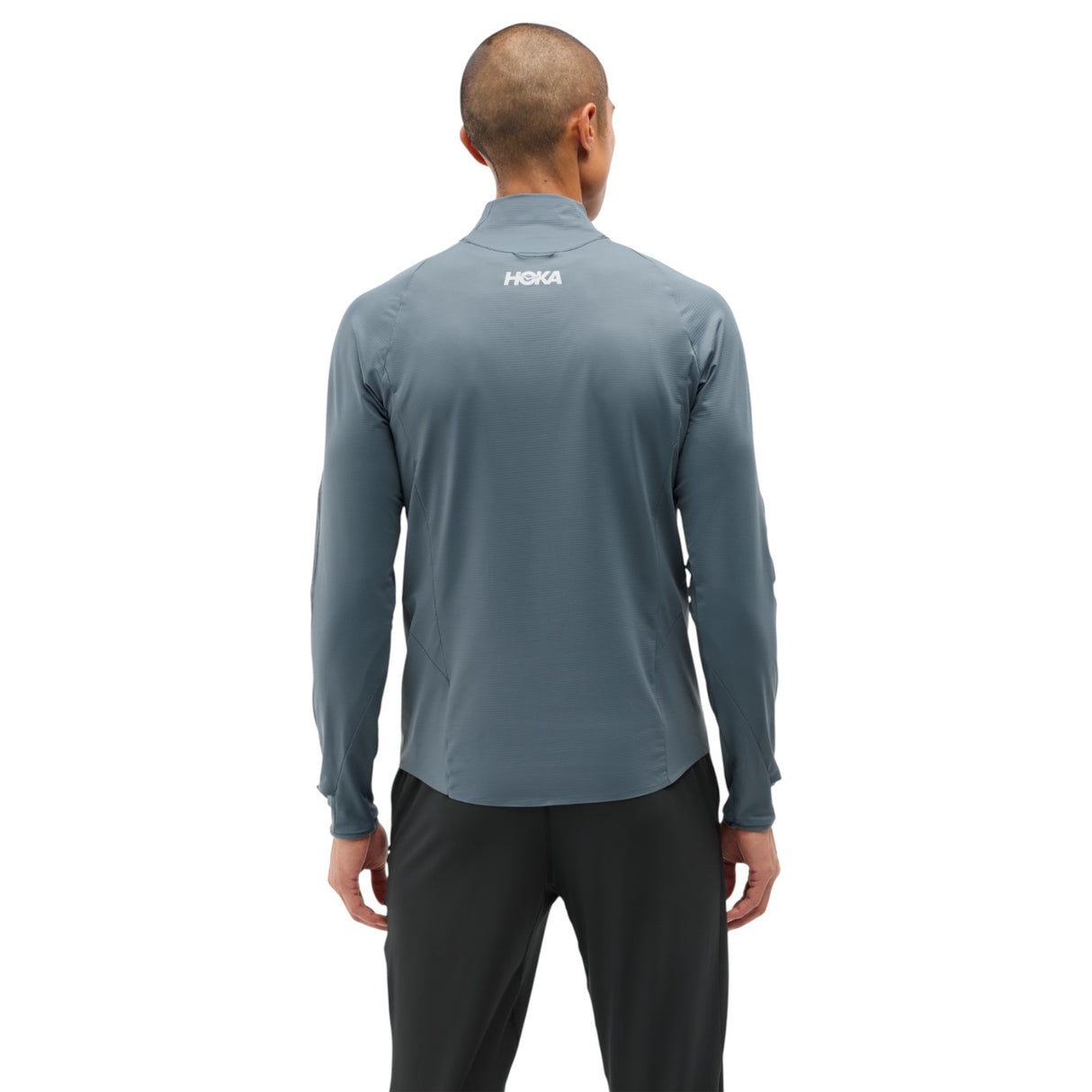 HOKA GLIDETECH MENS QUARTER ZIP Navy