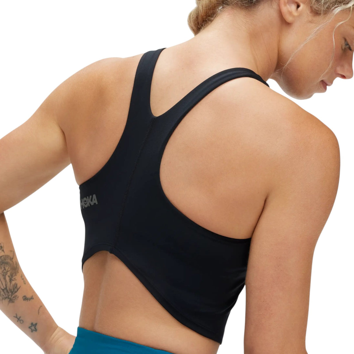 Hoka Elaro Crop Womens Low-Impact Sports Bra