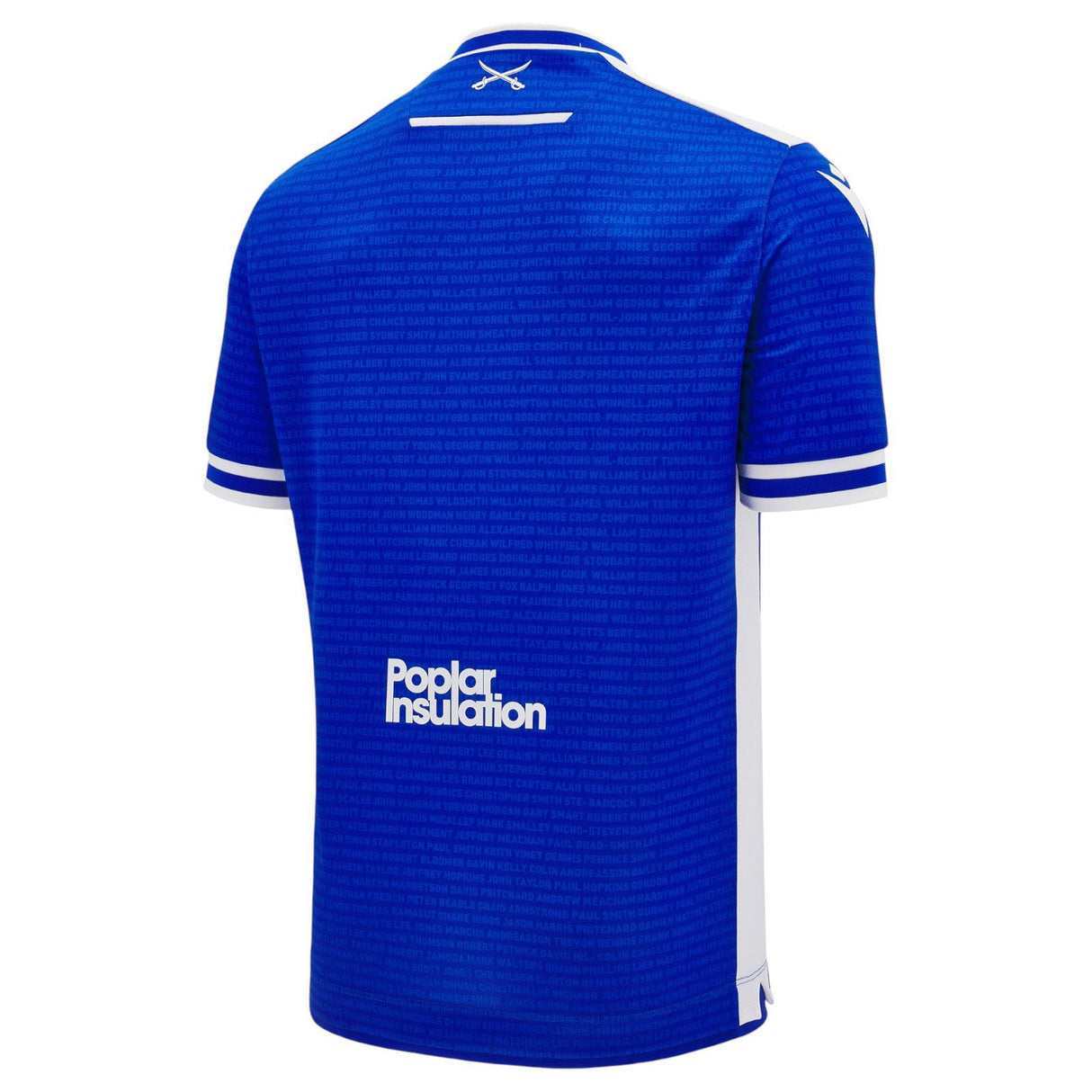 Macron Bristol Rovers FC Hm Jersey Blue