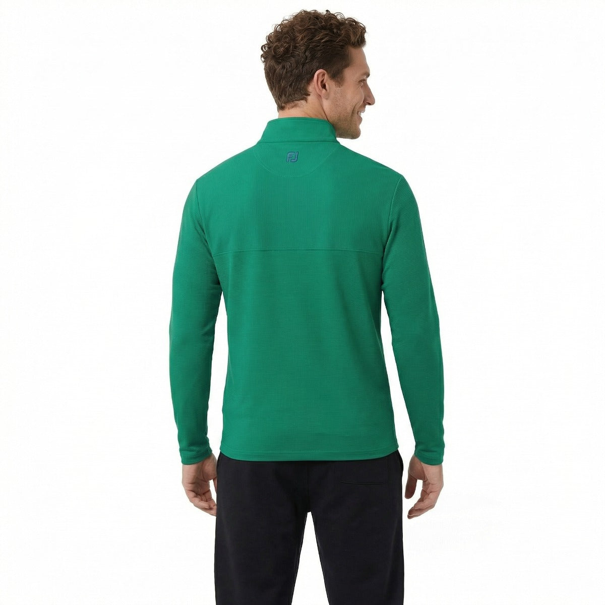 FootJoy Angled Ottoman Performance Golf Mens Half-Zip Top