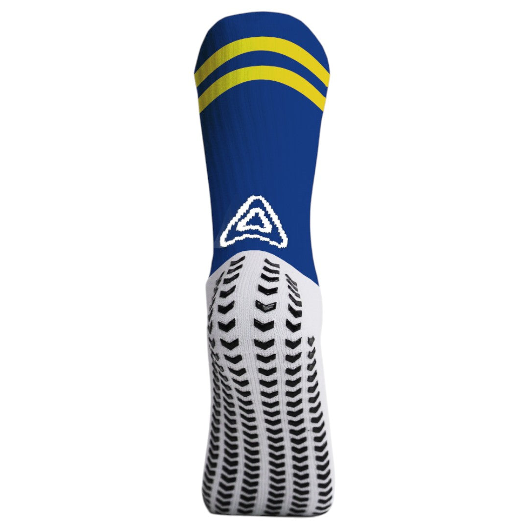 Azzurri Kids Grip Tec Socks Royal/Amber